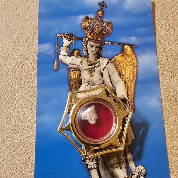 relic relic Michael Archangel Gargano reliquary