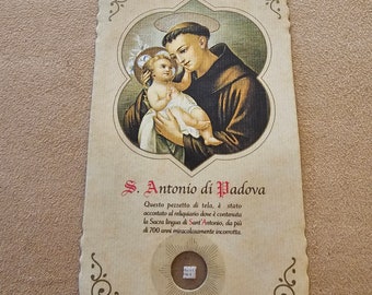 reliquia reliquia reliquia relicario Antonio di Padova ITALIA