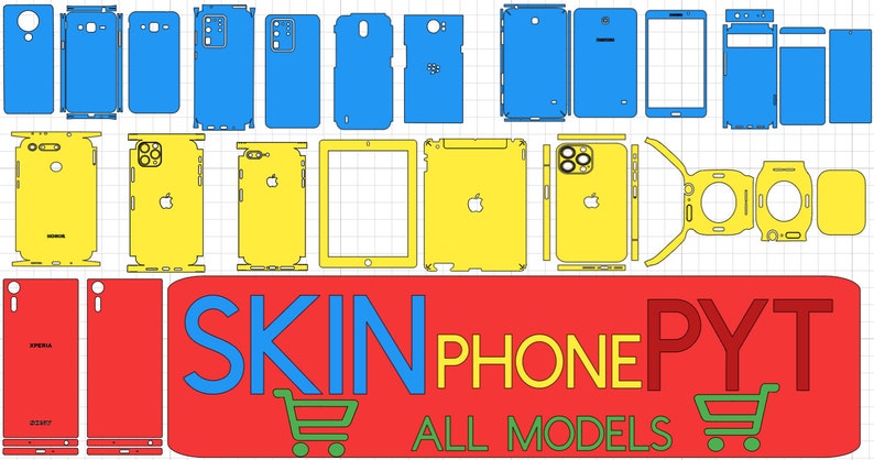 Skin template Samsung galaxy tab a4 image 2