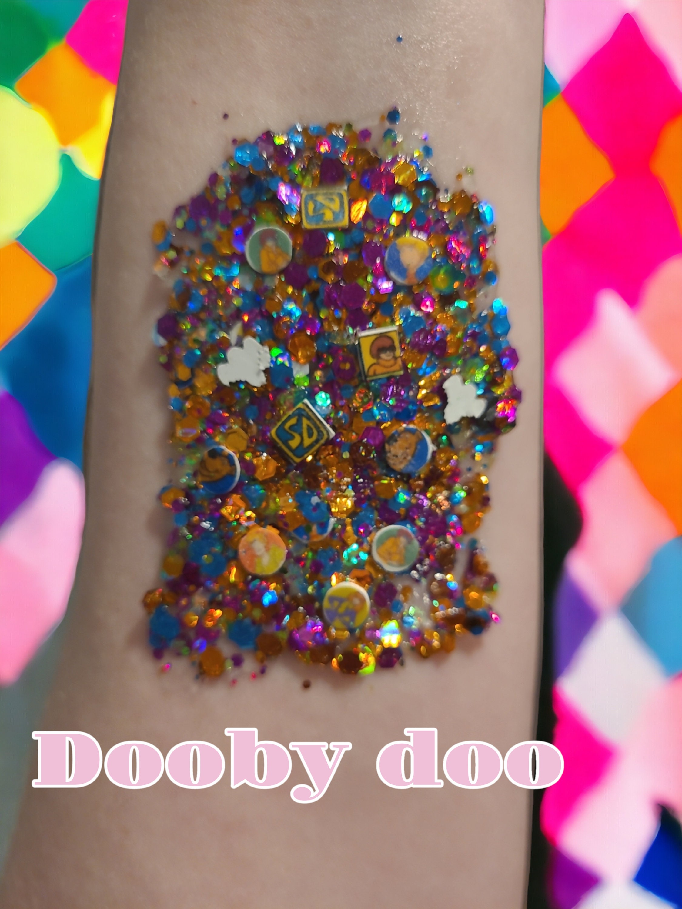 Dooby Doo scooby Doo Body and Hair Glitter Gel - Etsy