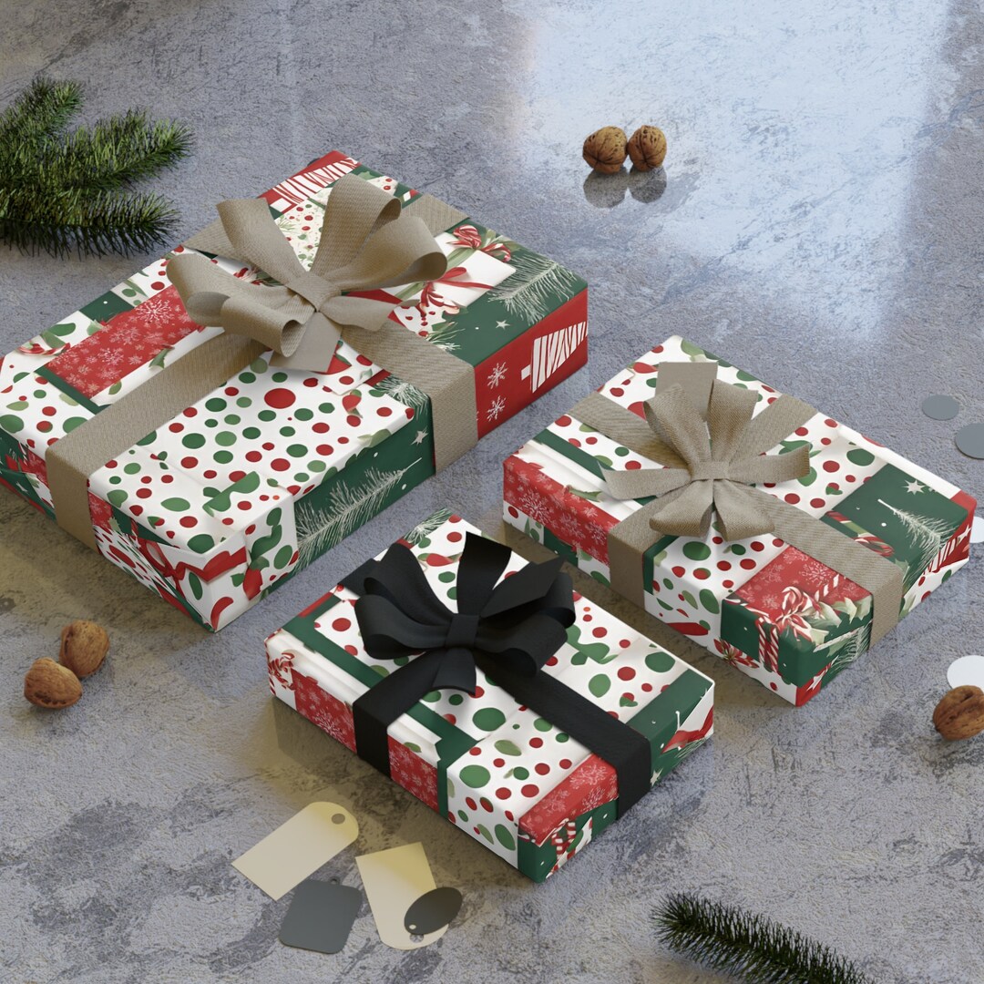 Premium Christmas Wrapping Paper 