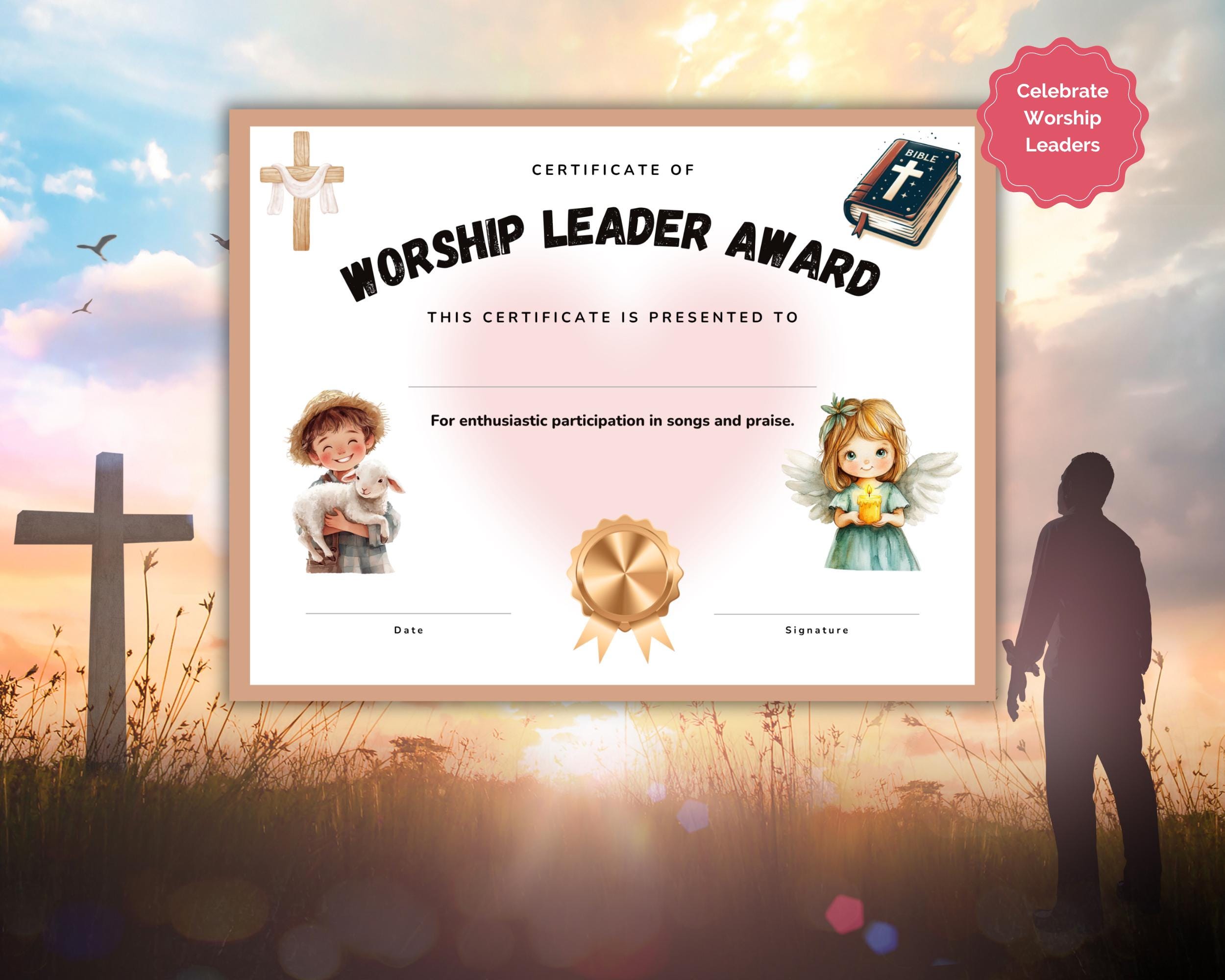 Vacation Bible School Ribbons For Graduation Vacation Bible School Certificate, VBS Awards, Sunday School, Childrens ...