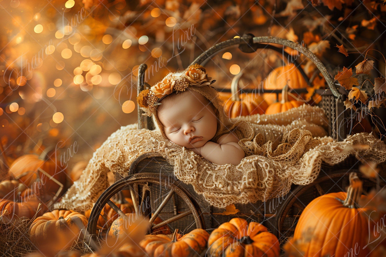Tenda Da Doccia A Tema Autunnale Con Zucca: Decorazione Per Bagno Stile Fall Pumpkin - 2