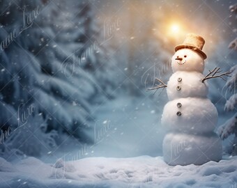 Allenjoy Winter-Weihnachts-Hintergrund – 2,1 X 1,5 M, Econ-Vinyl, Für Fotografie & Deko