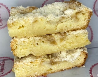 Apple Crumble Blondies