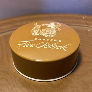 Carter's Five O'Clock Typewriter Ribbon Tin with Ribbon