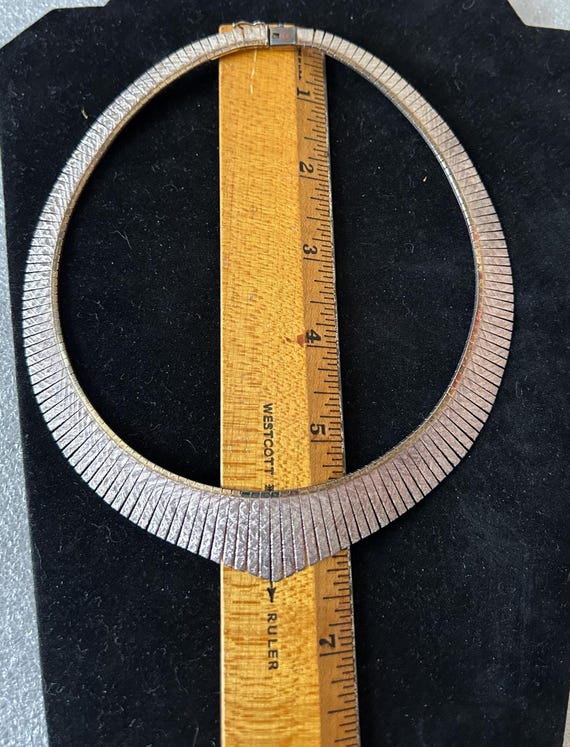 Sterling Segmented Necklace - image 6