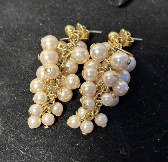 Dangling Grape Custer Earrings - image 8