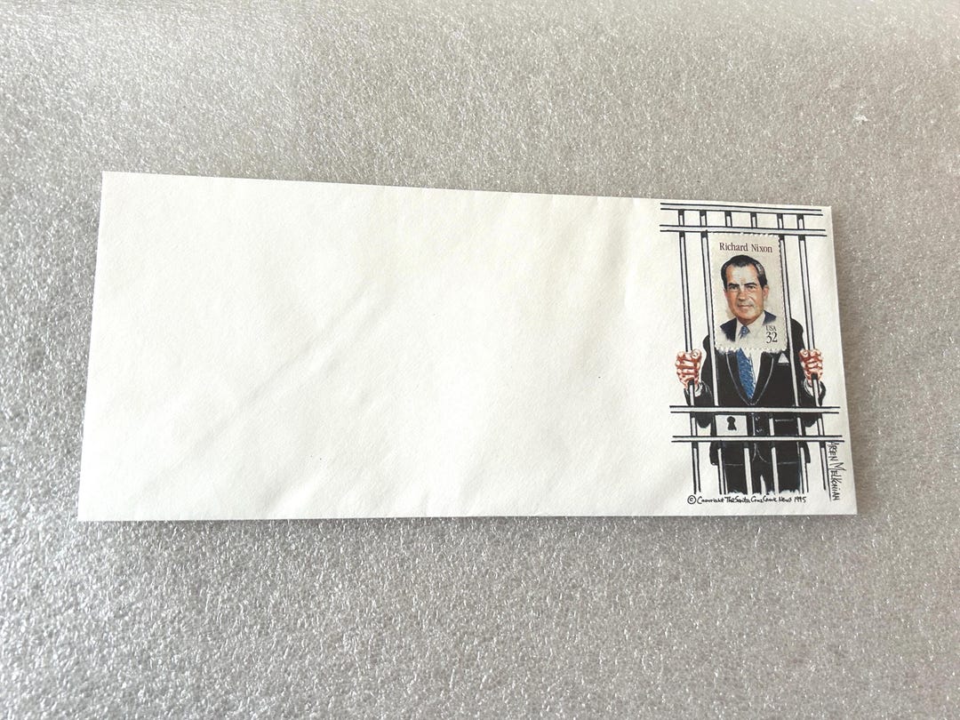 Prison Envelope Sign Nixon Stamp and Jail Envelope - Etsy