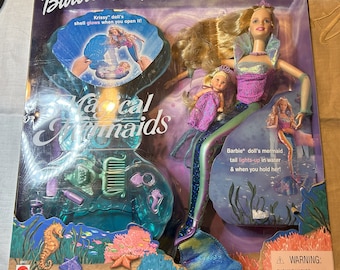 Magical Mermaid Barbie and Krissy