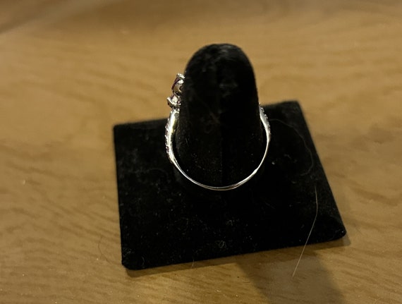 Amethyst, peridot ring - image 3
