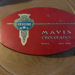 Mavis Chocolate tin
