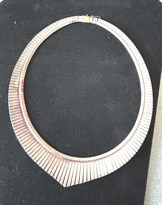 Sterling Segmented Necklace - image 4