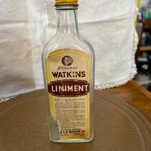 Watkins Liniment Bottle