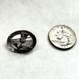 Irish Thistle Pin
