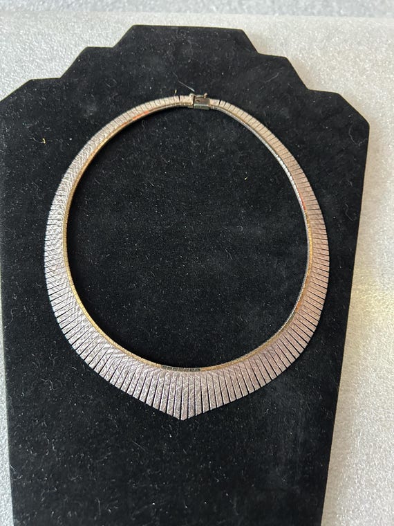 Sterling Segmented Necklace - image 1
