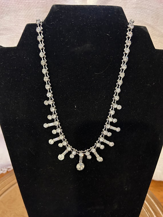 Rhinestone necklace