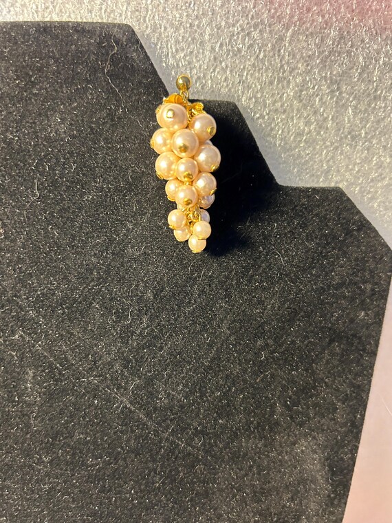 Dangling Grape Custer Earrings - image 3