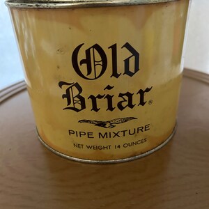 old briar tobacco tin Old Briar Tobacco Tin