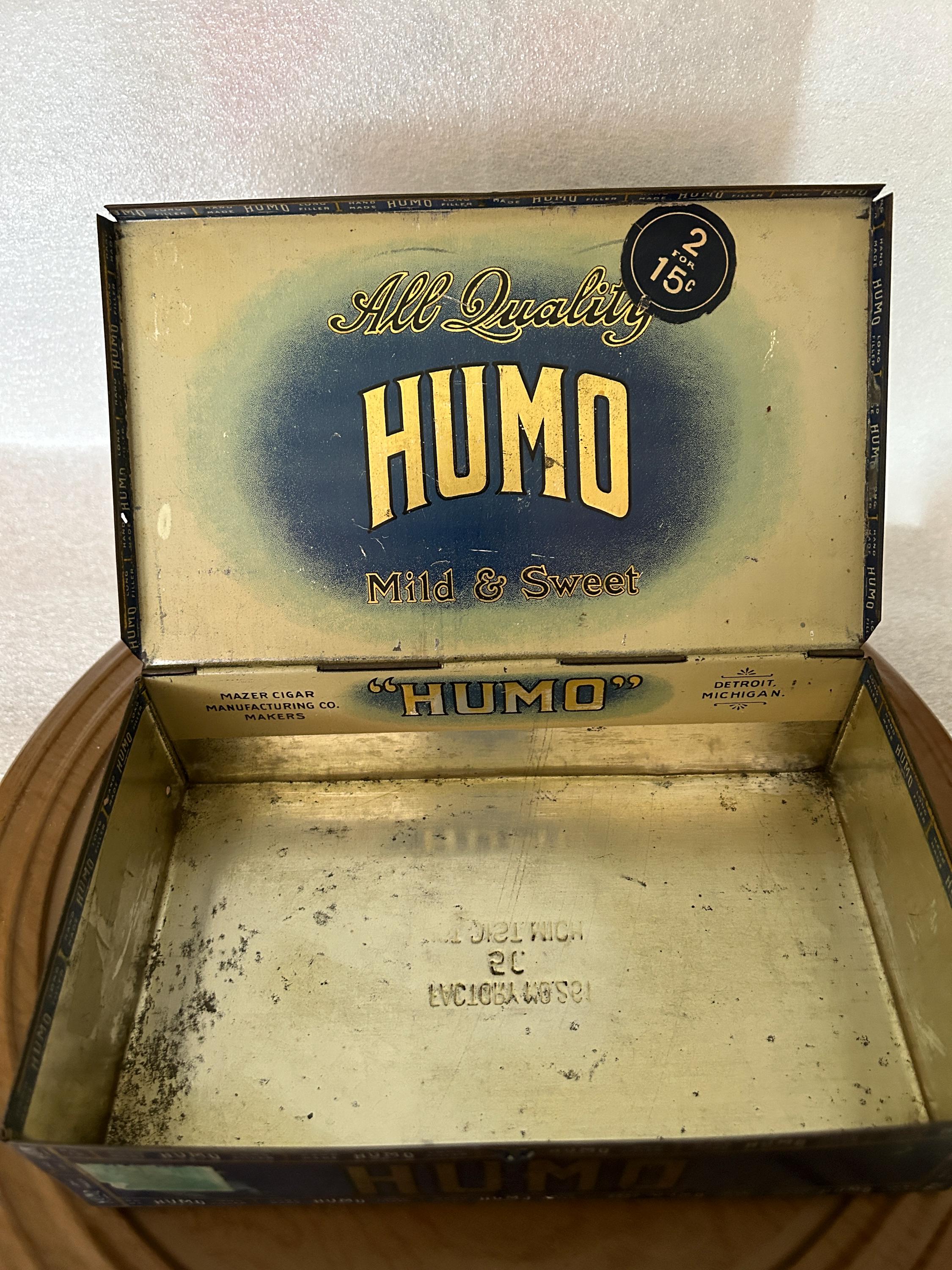 Humo Cigar Tin - Etsy
