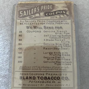 sailors tobacco Sailors Tobacco