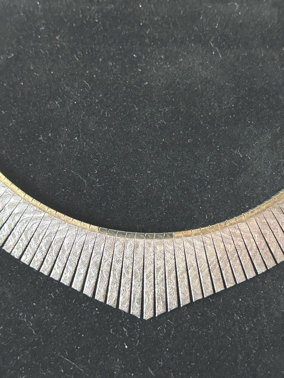 Sterling Segmented Necklace - image 2