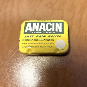Anacin Tablet Tin