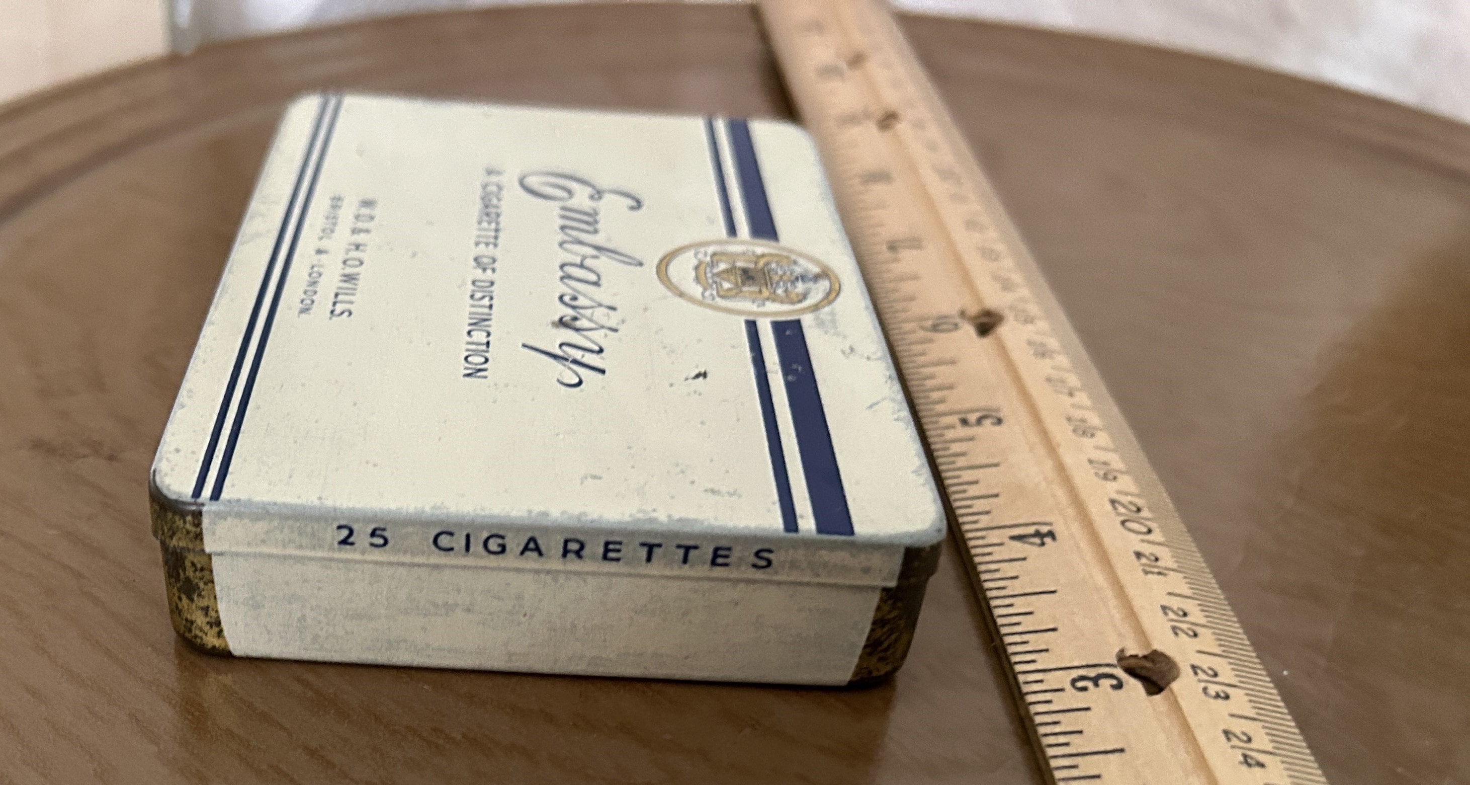 20 embassy cigarettes Embassy Cigarette Tin