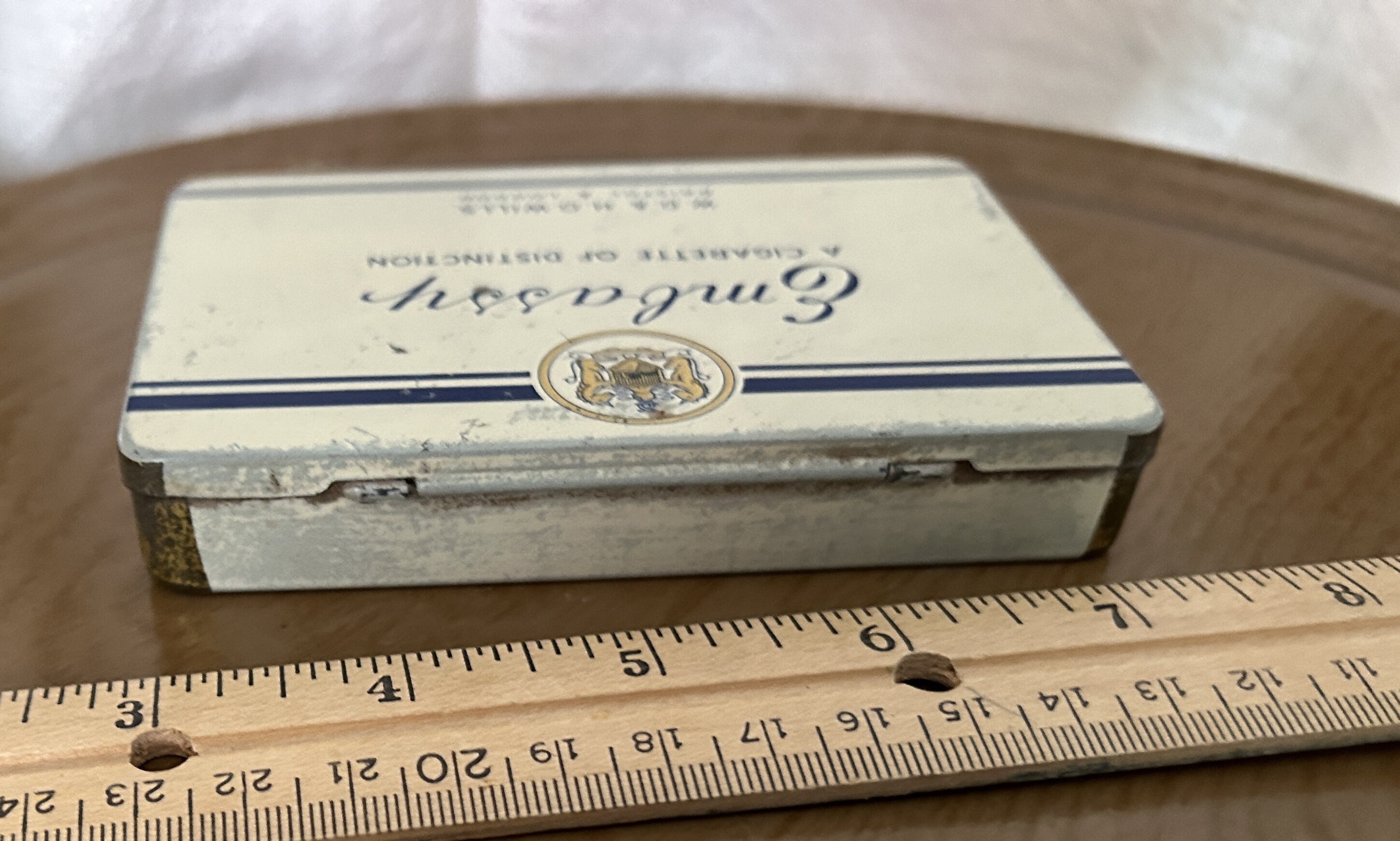 20 embassy cigarettes Embassy Cigarette Tin