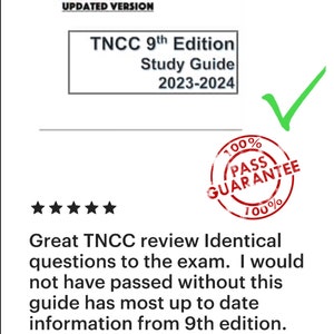 UPDATED TNCC 9th Edition Study Guide image 3