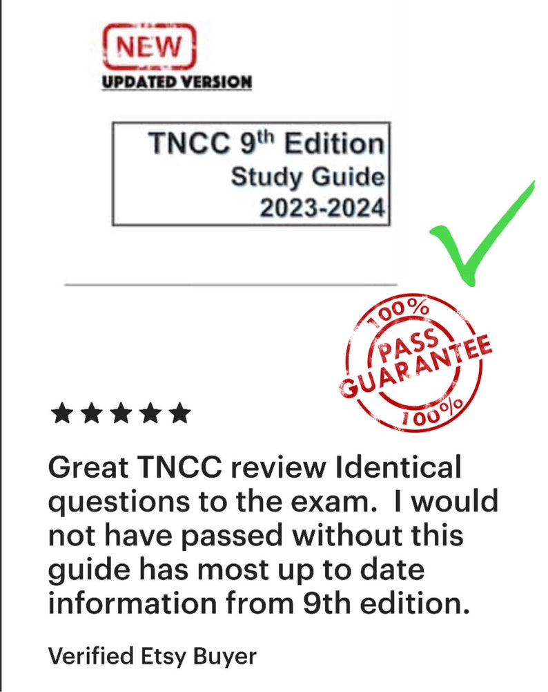 UPDATED TNCC 9th Edition Study Guide image 3