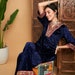 Women's Cream Floral Printed Lace Inserted Tiered Cotton Anarkali Kurta