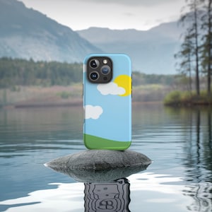 iPhone 16 Pro Max Tough Case Mockup for Canva and Photoshop Easy Use Drag and Drop PNG Mock Phone Case Mockups for Printify and Pritnful