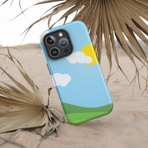 iPhone 16 Pro Max Tough Case Mockup for Canva and Photoshop Easy Use Drag and Drop PNG Mock Phone Case Mockups for Printify and Pritnful