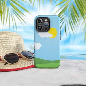 iPhone 16 Pro Max Tough Case Mockup for Canva and Photoshop Easy Use Drag and Drop PNG Mock Phone Case Mockups for Printify and Pritnful