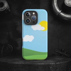 iPhone 16 Pro Max Tough Case Mockup for Canva and Photoshop Easy Use Drag and Drop PNG Mock Phone Case Mockups for Printify and Pritnful