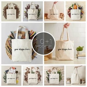 Tote Bag Mockup Bundle, Liberty bags oad113 mockup, Cotton canvas tote bag mockup bundle, shopping bag mockup, printify, printful, etsy