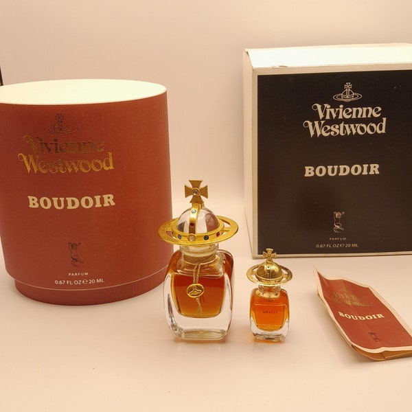 Vivienne Westwood Boudoir (1998) - 20ml extrait de parfum - flacon vintage des années 1990 - Parfum pour femme  - MINIATURE OFFERTE