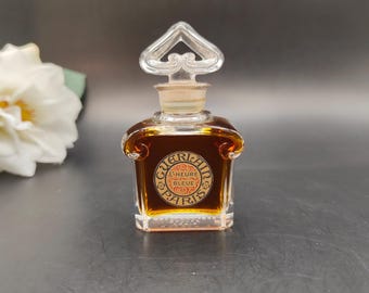 Guerlain L'Heure Bleue (1989) - 15ml Extrait de Parfum - Botella vintage de los años 80 - Perfume de mujer