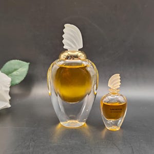 Givenchy Amarige (1991) - 15ml extrait de parfum - splash - limited edition crystal - vintage bottle from the 1990s - FREE MINIATURE
