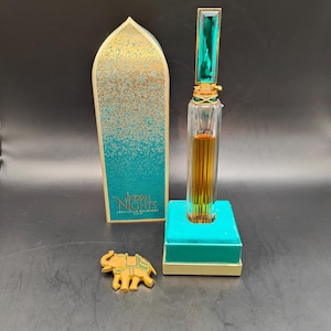 Jean-Louis Scherrer Nuits Indiennes (1993) - 15ml parfum extract - vintage bottle from the 1990s - women's perfume - FREE MINIATURE