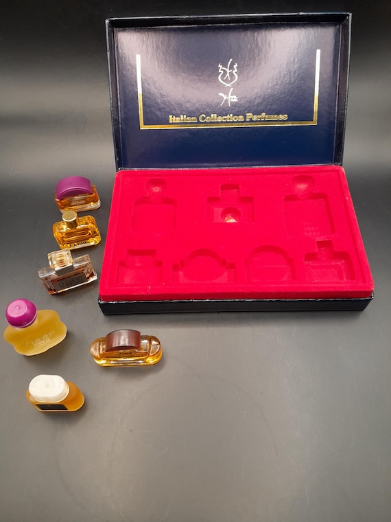 Box of 7 Miniatures - Italian Collection - Krizia / Enrico Coveri
