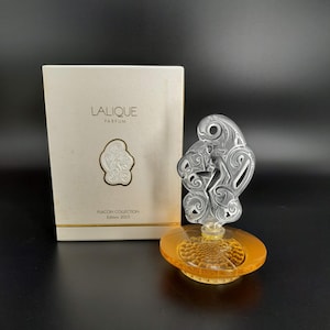 Lalique Le Songe (2005) - 100ml Extrait de Parfum - Limited numbered crystal edition - vintage collector's bottle from the 2000s