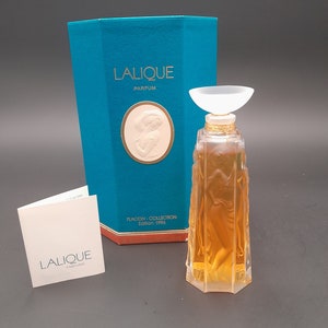 Lalique Les Muses (1994) - 60ml Extrait de Parfum - Limited numbered crystal edition - Collector's bottle