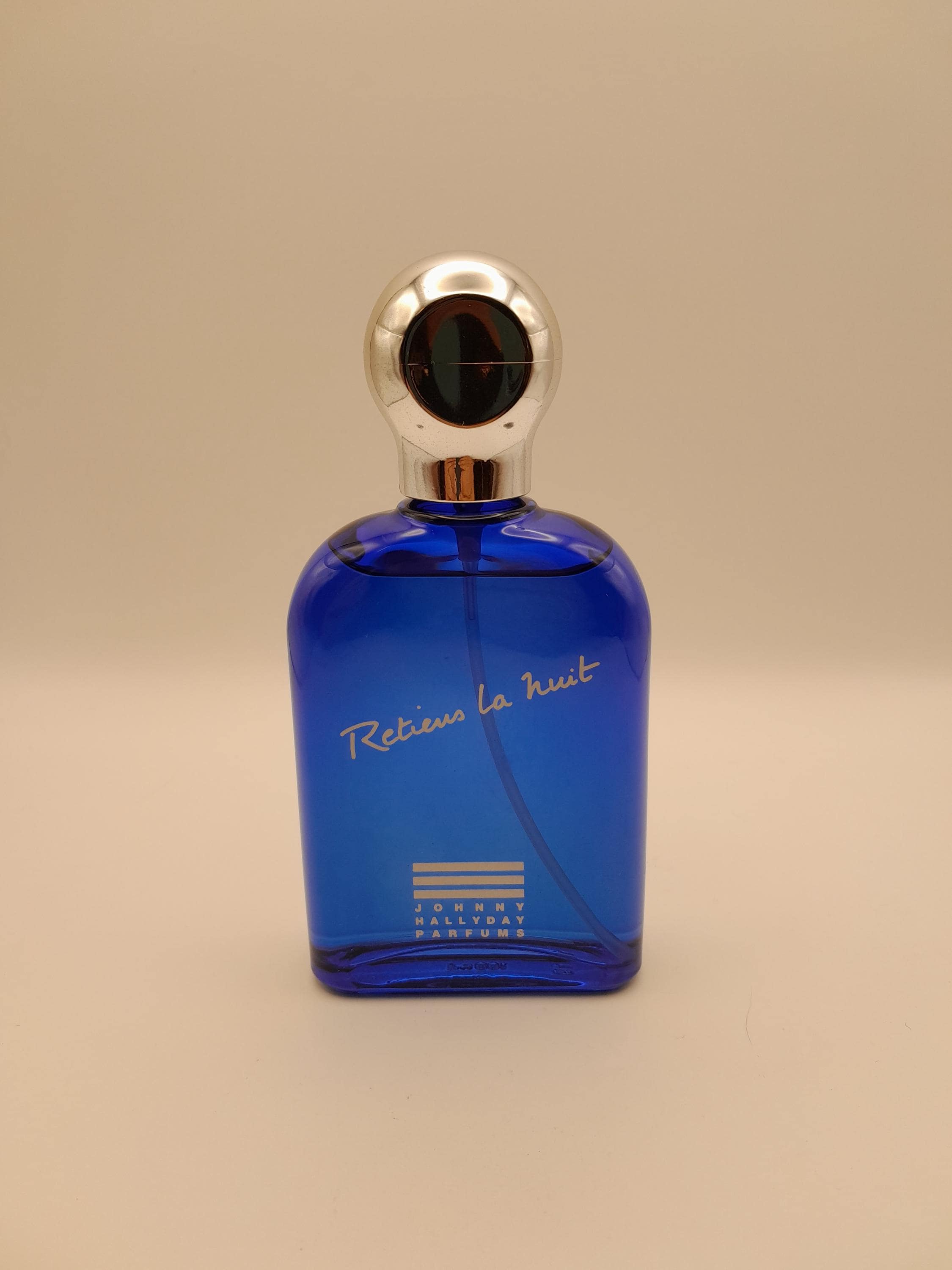 Johnny Hallyday Retiens la Nuit (1989) - 100ml eau de toilette - spray - vintage bottle from the 1980s - perfume for men