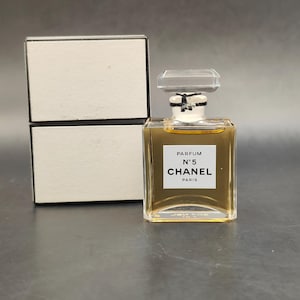 Chanel No 5 - 7ml extrait de parfum - vintage 1970s - collector&#39;s bottle - women&#39;s perfume - gift set
