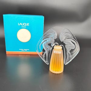 Lalique Ondine (1998) - 30ml Extrait de Parfum - sealed with certificate - Limited numbered crystal edition - vintage bottle from the 1990s