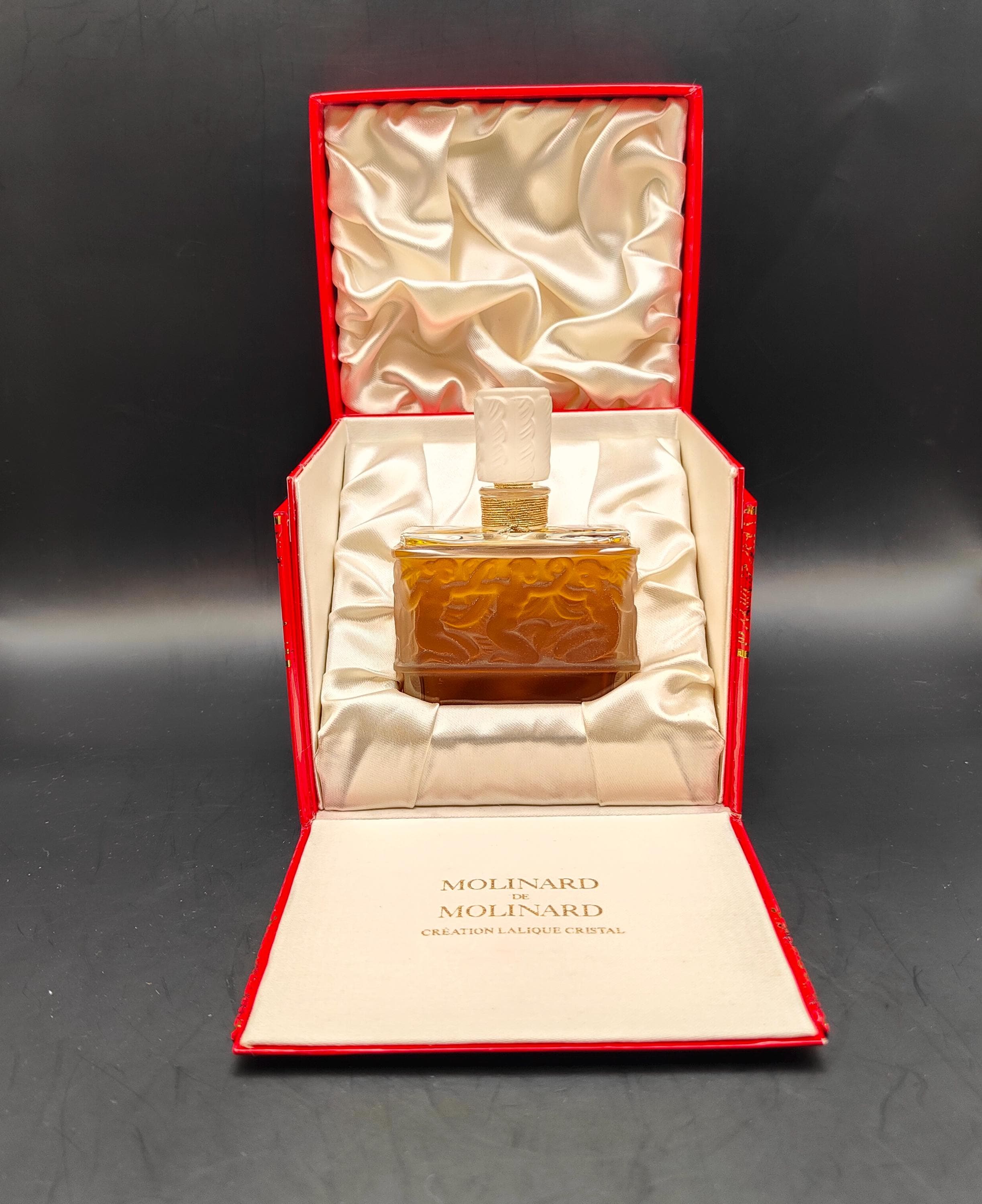 Molinard de Molinard Extrait 1979 Limited Edition in Lalique Cristal COA and box Molinard Vintage - Etsy Canada main image 3