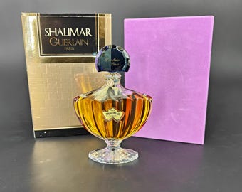 ヴィンテージ シャリマー 香水、ゲラン パリ、化粧箱入り、工場直送