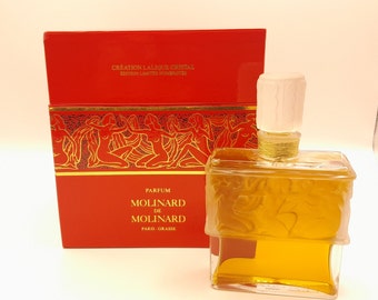 Molinard by Molinard (1979) - 60ml perfume extract - Lalique crystal - Numbered limited edition - vintage bottle from the 1970s
